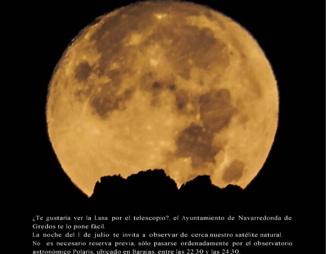 ¡TE ACERCAMOS LA LUNA!